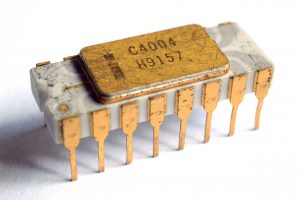 Intels 4004 prosessor fra 1971