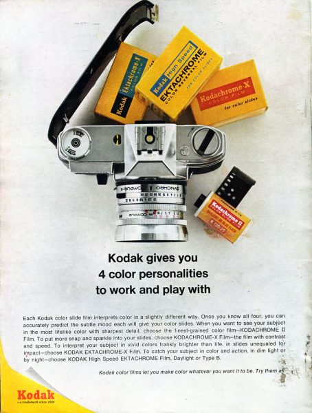 Annonse for Kodak kamera.