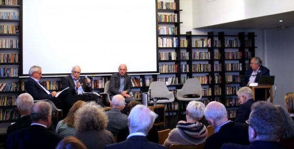 Prof Øystein Hov, Prof Torbjørn Digernes, Kyrre Lekve and Prof Matthias Kaiser 